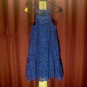 Blue Speechless Dress (with pockets!)